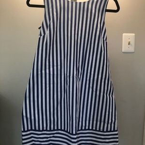 NWT Vineyard Vines Sleeveless Striped Dress w Bow